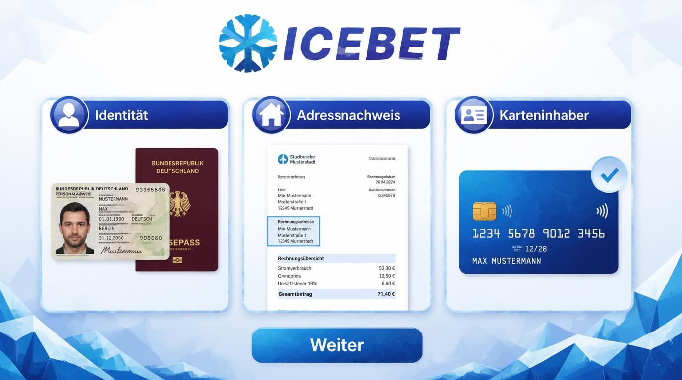 Deutsche Ausweisarten und Nachweise, die bei der Verifizierung akzeptiert sind